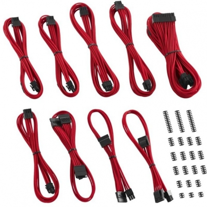 CableMod ModMesh Kit Clsico de Cables de Alimentacin para Corsair Rojo