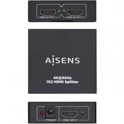 Aisens Splitter HDMI X2 4K