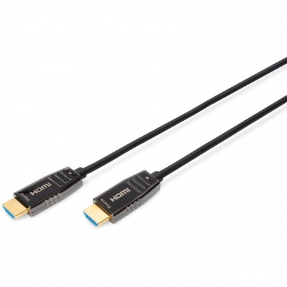 Digitus Cable de Fibra ptica HDMI UHD 8K Macho/Macho 30m Negro