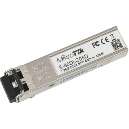 MikroTik S-85DLC05D Modulo SFP Multi Modo 850nm 550m