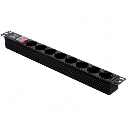 Aiten Data Regleta 8 Tomas para Rack 1U 19"