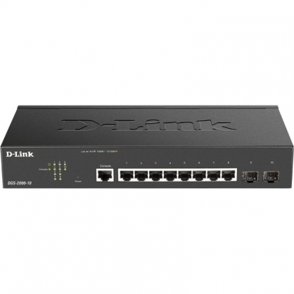 D-Link DGS-2000-10 Switch 8 Gigabit Ports + 2 SFP