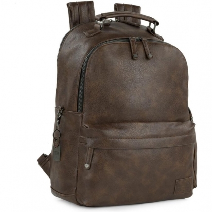Lois Remus Backpack for Laptop up to 15.6 & quot; Brown