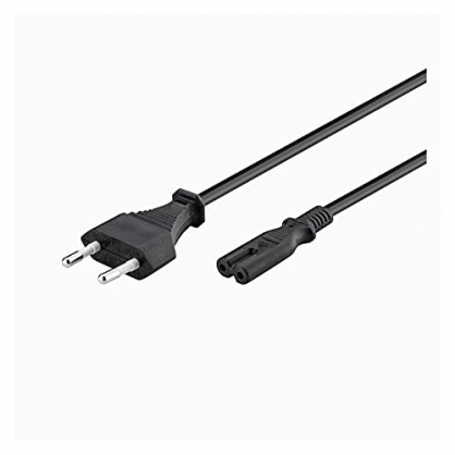 Goobay 50084 - Cable de alimentacin 1,5 m, Negro