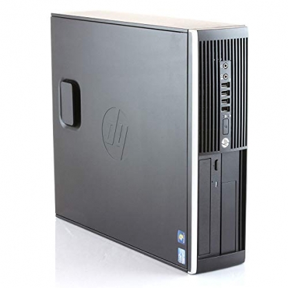 HP Elite 8300 - Ordenador de sobremesa (Intel Core i7-3770, 16GB de RAM, Disco SSD 240GB + 500GB HDD, Lector DVD, Windows 10 Pro ES 64) - Negro (Reacondicionado)