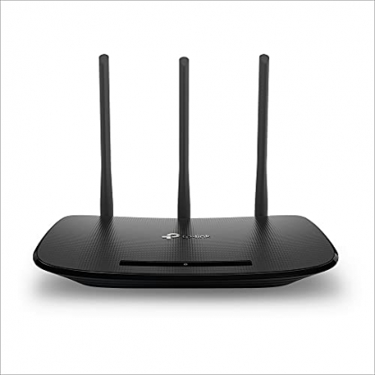 TP-Link TL-WR940N Router Inalmbrico Repetidor de WIFI Punto de Acceso N450 MBps, Alta Sensibilidad, WPS, 4 LAN, 1 WAN, Tecnologa 3 x 3 MIMO, Negro