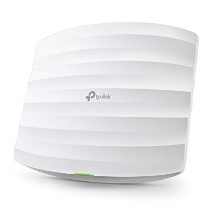 TP-Link EAP225 - Punto de Acceso Gigabit Inalmbrico MU-MIMO AC1350, Montaje en Techo, WiFi Empresarial, Acceso a la nube, Puerto ethernet Gigabit POE, Integracin SDN